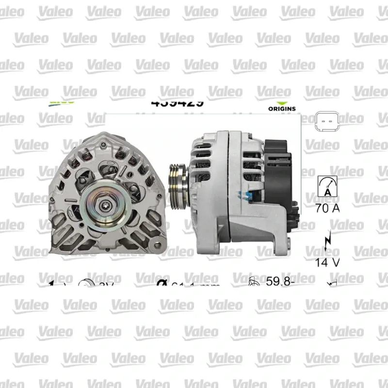 Alternatör VALEO 439429 – Renault Clio