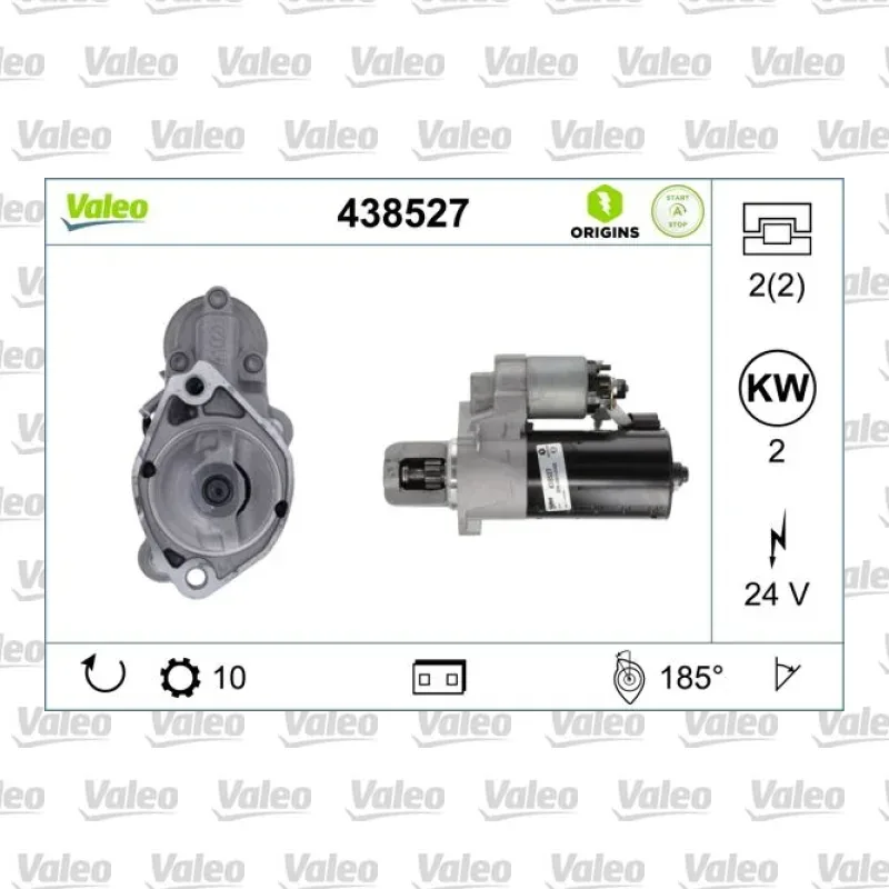 Marş Dinamosu VALEO 438527 – Mercedes-Benz S 500