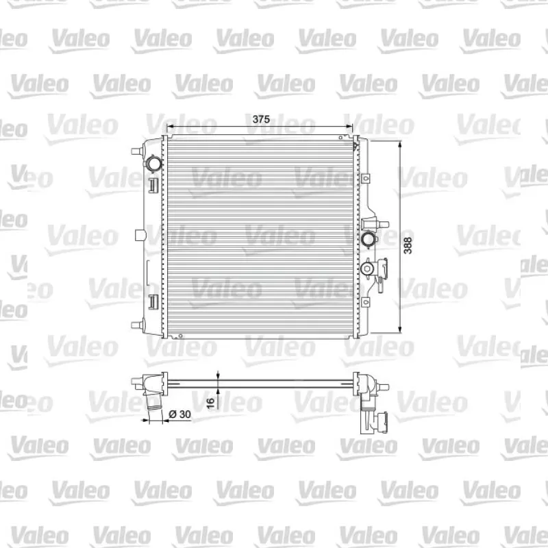 Kia Picanto 1.0 Su Radyatörü – VALEO 701732