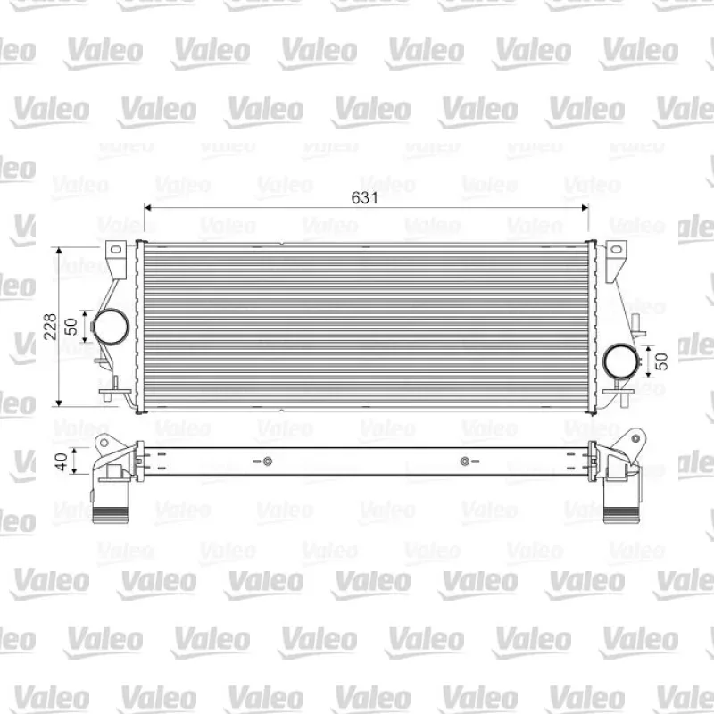 Land Rover Discovery 2.5 TD5 Turbo Radyatörü – VALEO 818350