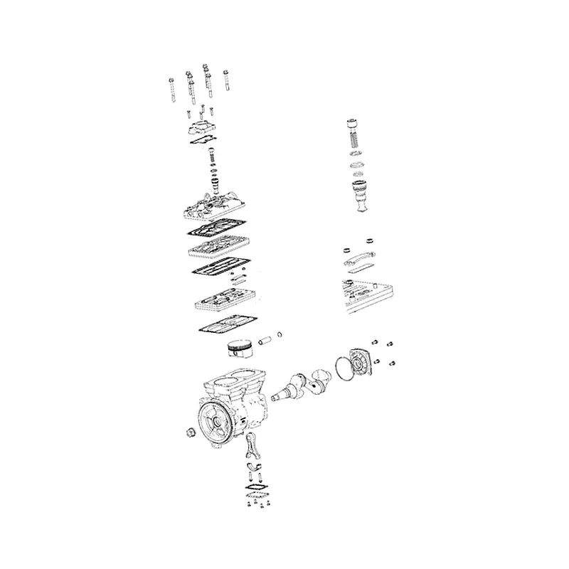 Silindir Kapağı Tamir Takımı Knorr-Bremse K060321K50 – Volvo FH / FM / FMX
