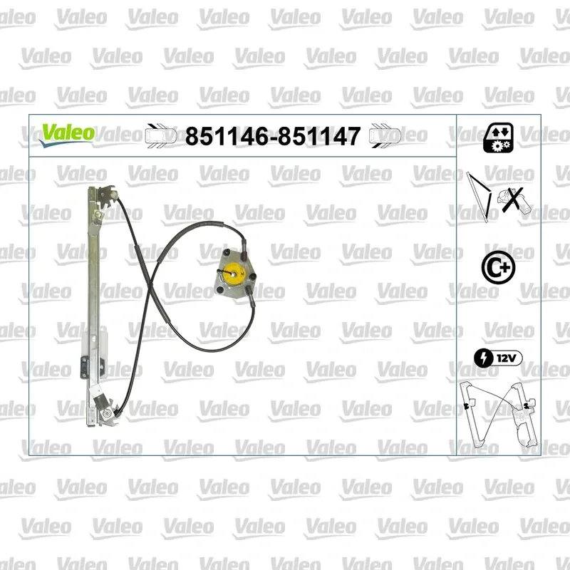 Cam Krikosu Arka Sol VALEO 851146 – Volkswagen Amarok