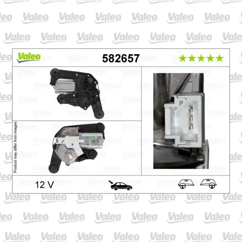 Silecek Mekanizma Motoru Arka VALEO 582657 – Citroen / DS