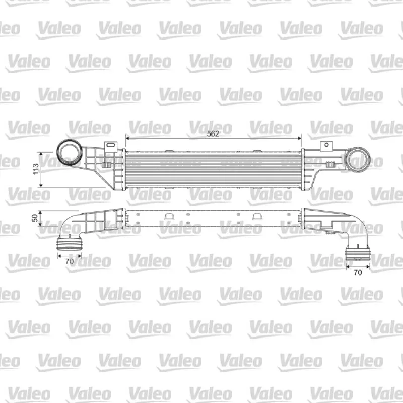 Turbo Radyatörü VALEO 817907 – Mercedes-Benz E 200 / E 220