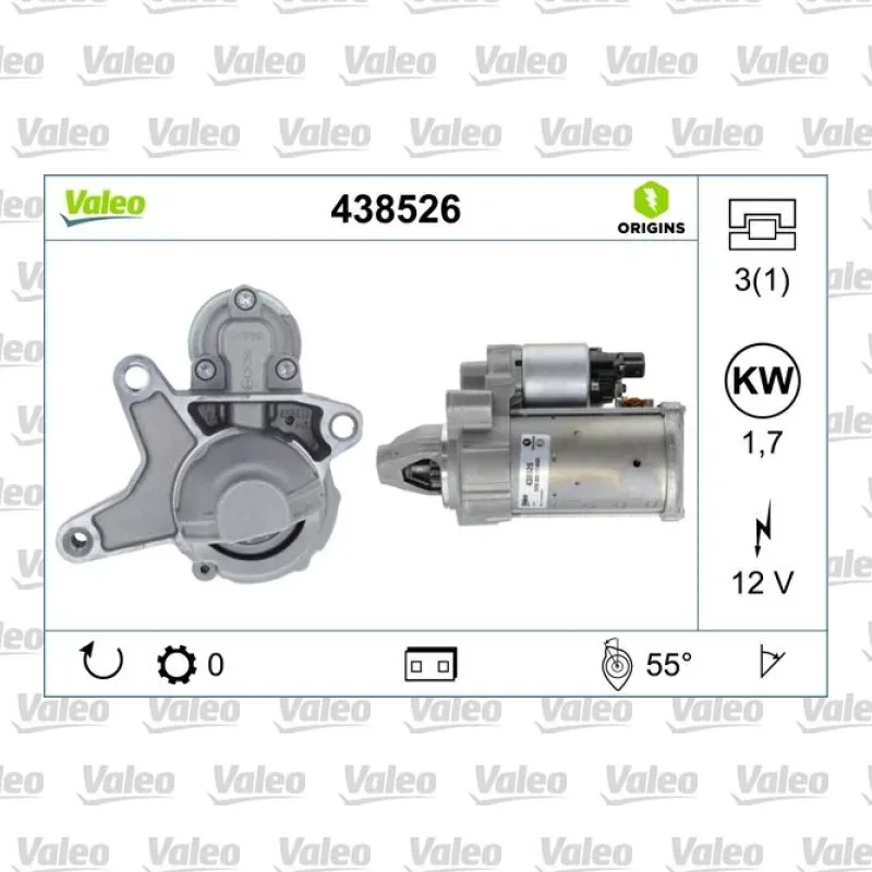 Marş Dinamosu VALEO 438526
