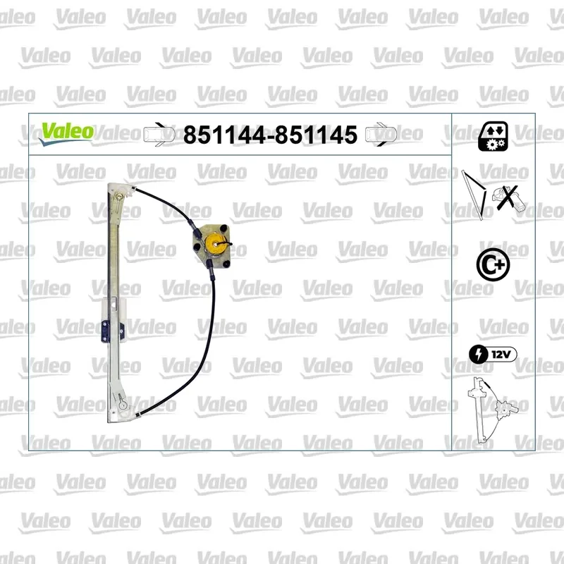 Cam Krikosu Ön Sağ VALEO 851145 – Volkswagen Amarok