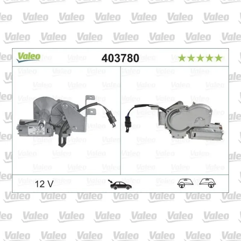 Silecek Mekanizma Motoru Arka VALEO 403780 – Opel Astra