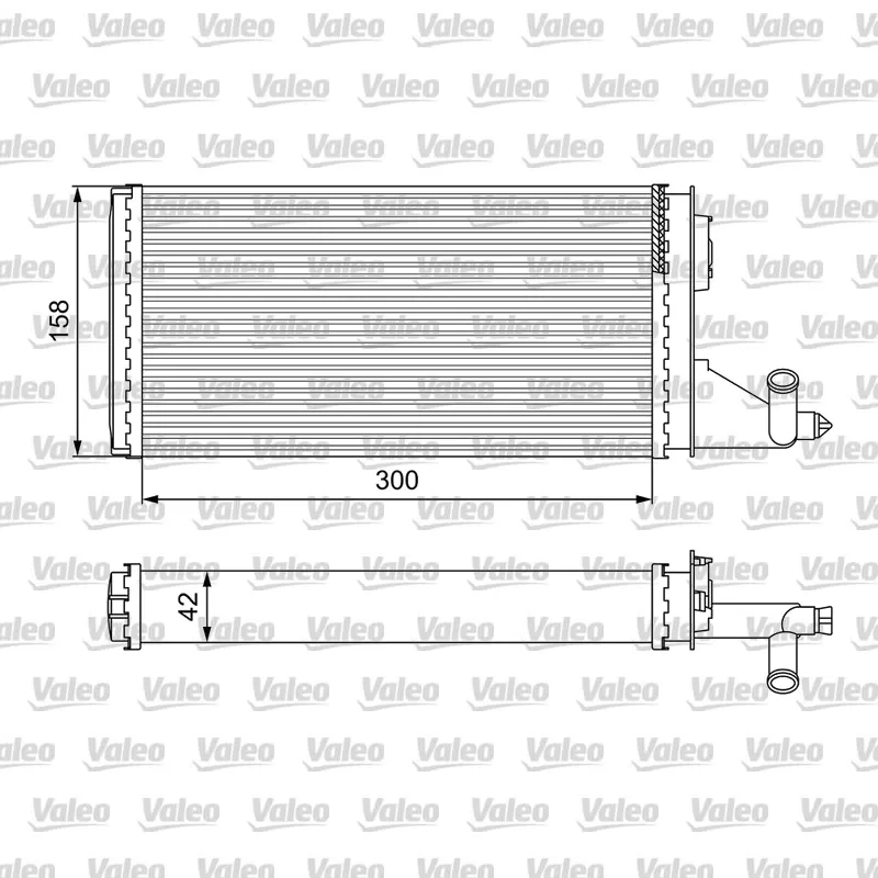 Kalorifer Radyatörü VALEO 812137