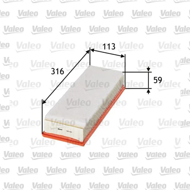 Hava Filtresi VALEO 585015 – Peugeot / Citroen