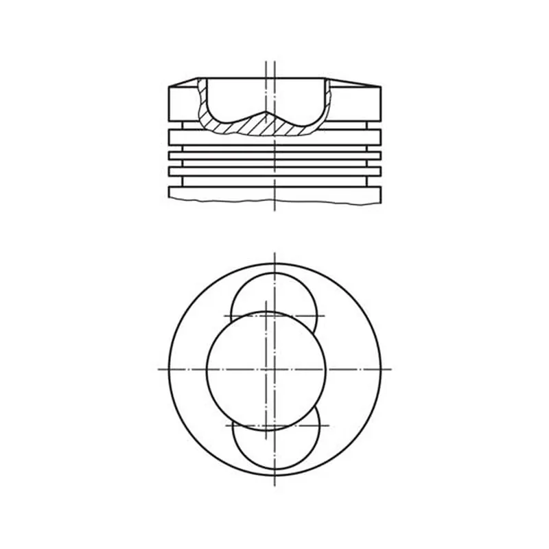 Motor Pistonu MAHLE 227 06 00 – MAN TGA / TGS / TGX