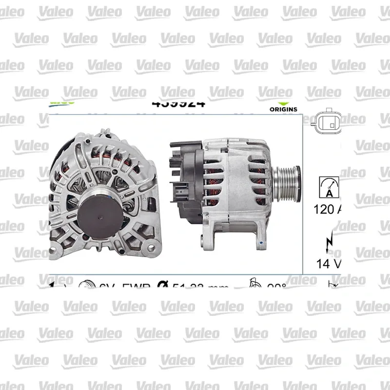 Renault Koleos 2.0 dCi Alternatör – VALEO 439924