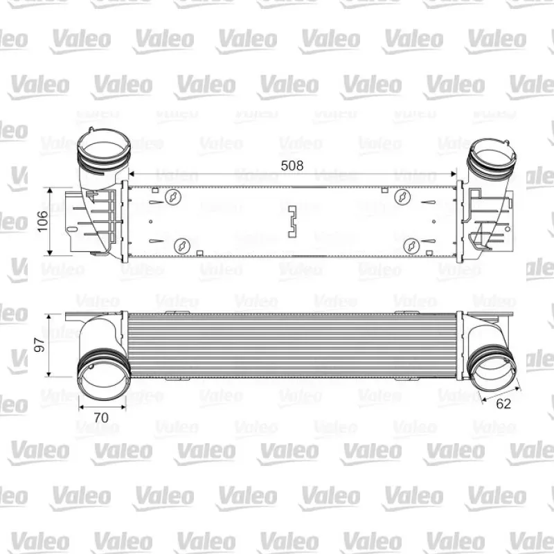 Turbo Radyatörü VALEO 818594 – BMW 320d