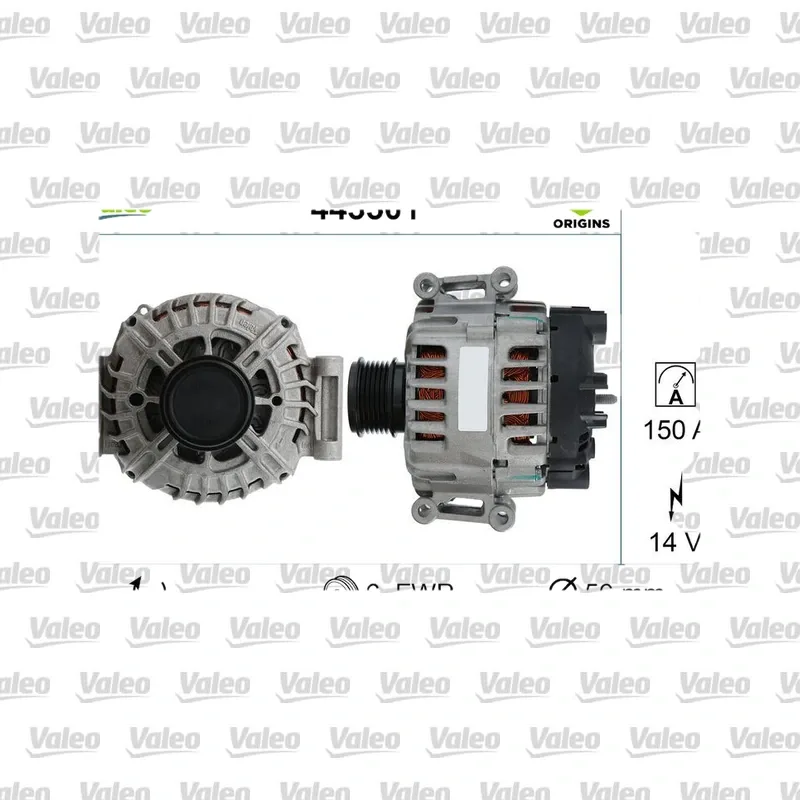 Alternatör VALEO 443301 – Audi A4