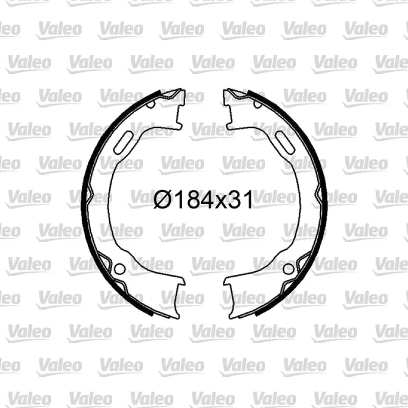 Fren Pabuçlu Balata Arka VALEO 564273 – Jeep Grand Cherokee / Cherokee
