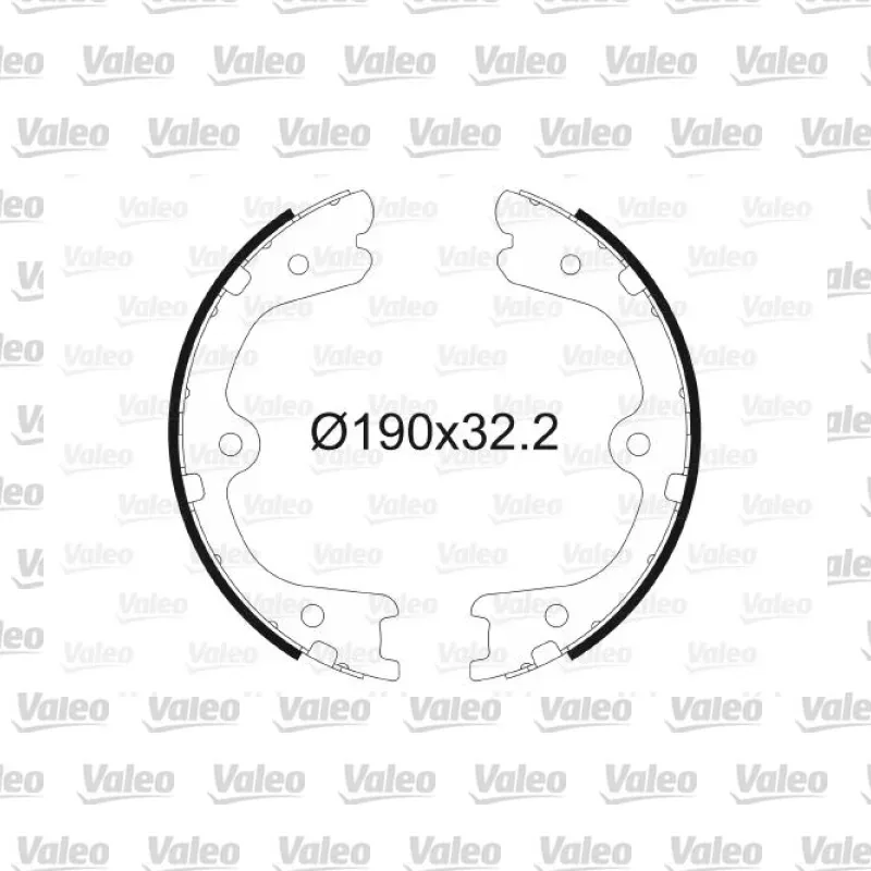 Nissan Navara 2.3 dCi Arka Fren Pabucu – VALEO 564134
