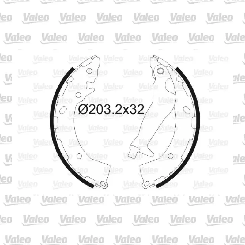 Fren Pabuçlu Balata Arka VALEO 564169 – Hyundai / Kia