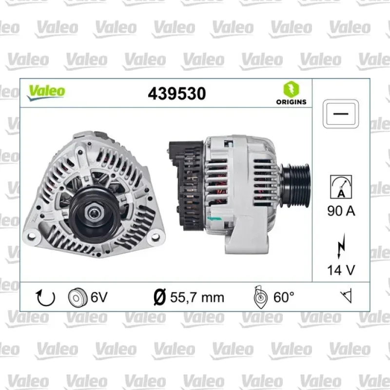Alternatör VALEO 439530 – Mercedes-Benz C 200 / Sprinter