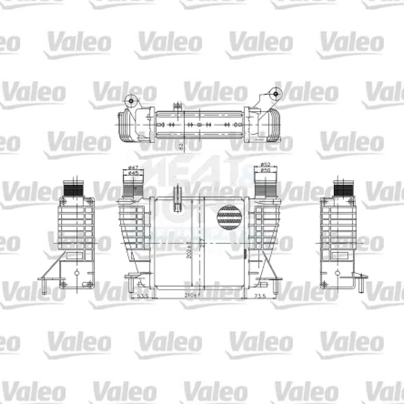 Nissan Note 1.5 dCi Turbo Radyatörü – VALEO 818852