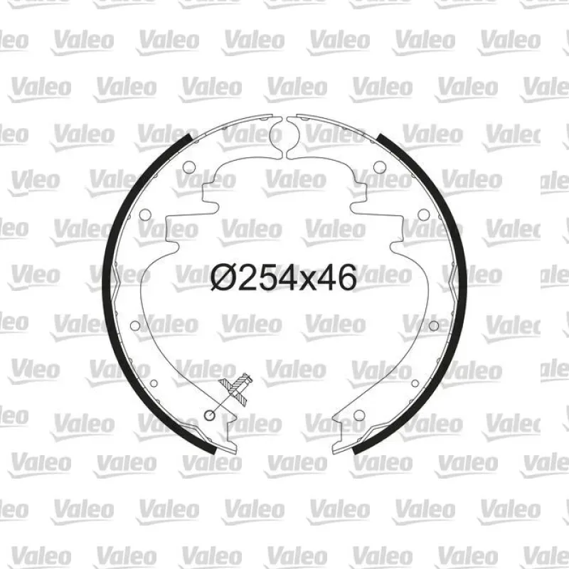 Fren Pabuçlu Balata Arka VALEO 564231 – Jeep Cherokee