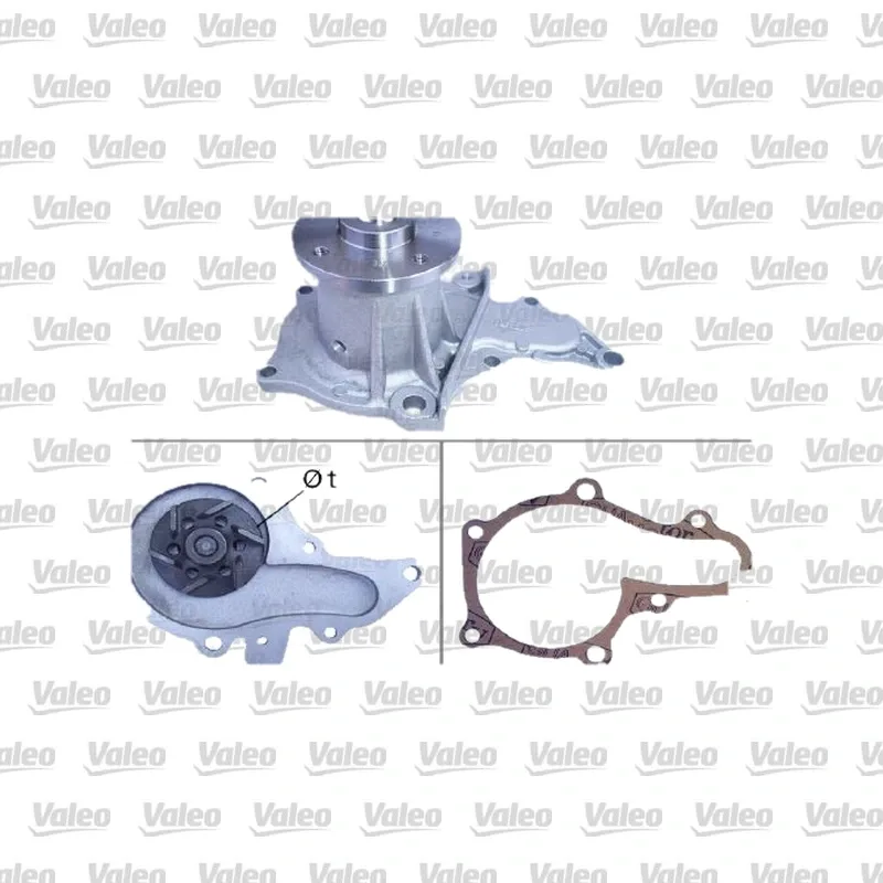Devirdaim Su Pompası VALEO 506652 – Toyota Corolla / Avensis