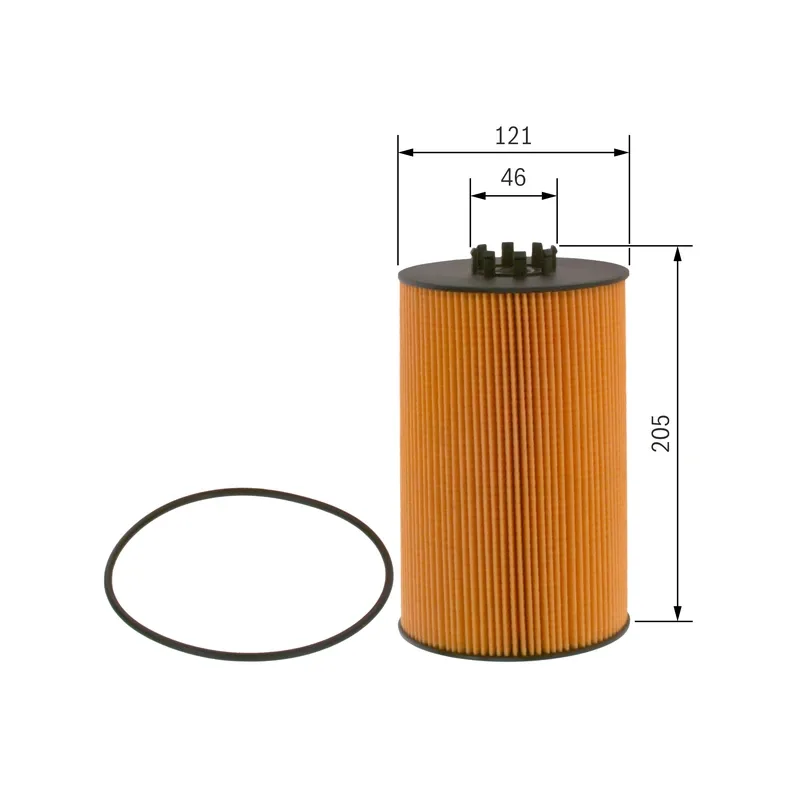 Yağ Filtresi Elemanı BOSCH F026407051 – MAN TGS 33.400 / TGX 18.440