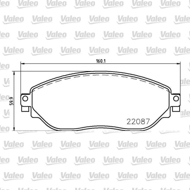 Fren Disk Balata Ön VALEO 670485 – Renault / Opel