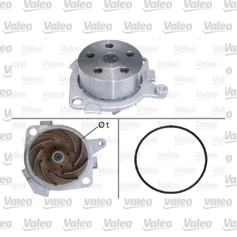 Devirdaim Su Pompası VALEO 506525 – Fiat / Alfa Romeo