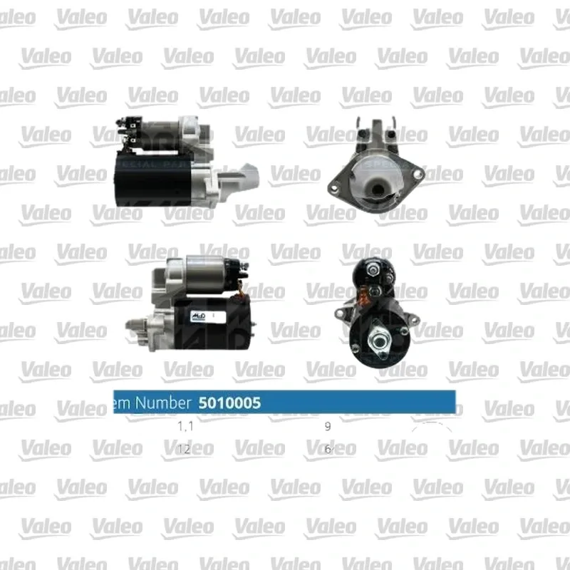 Marş Dinamosu VALEO 595661 – Opel / Fiat
