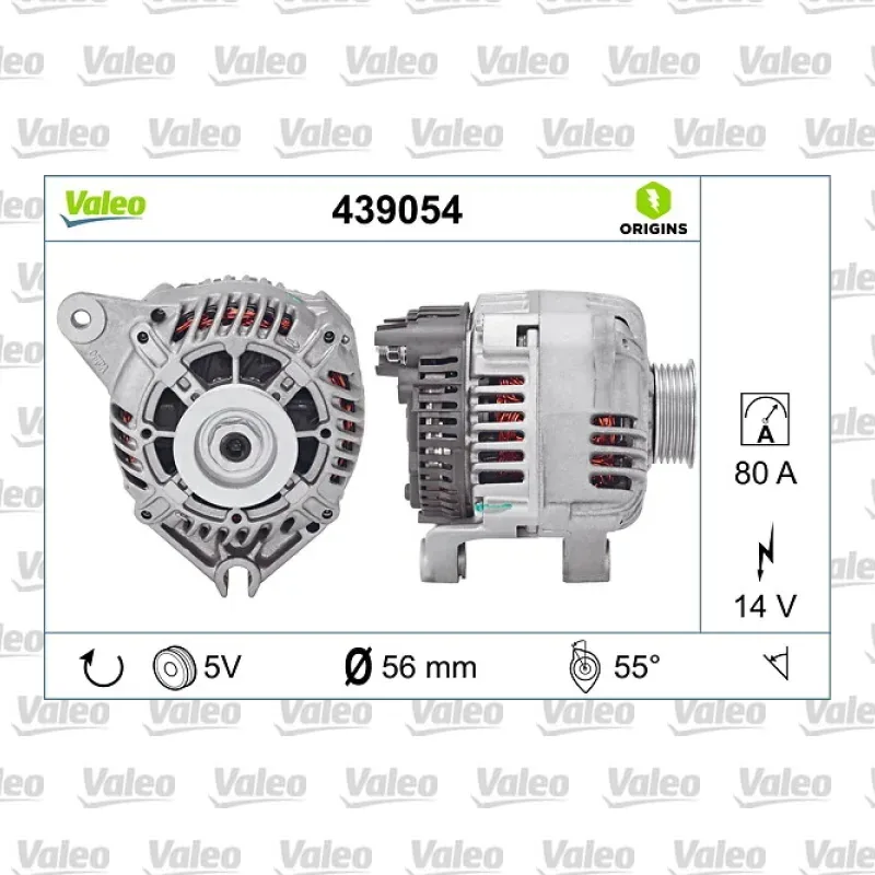 Alternatör VALEO 439054 – Peugeot / Citroen