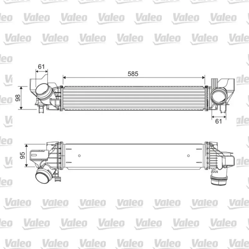 Turbo Radyatörü VALEO 818318 – BMW / MINI
