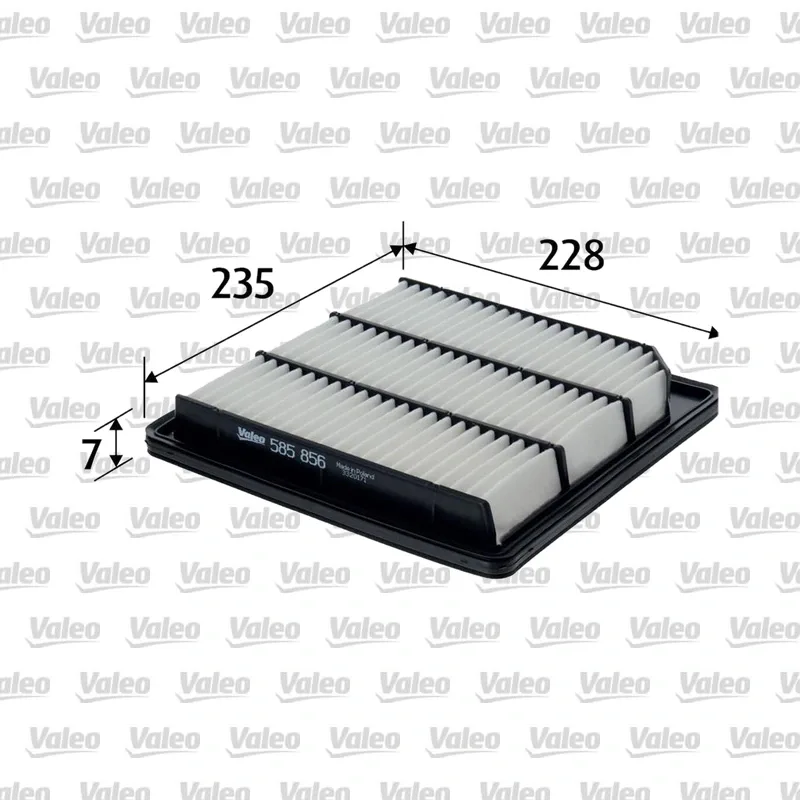 Fiat Freemont 2.0 JTD Hava Filtresi – VALEO 585856