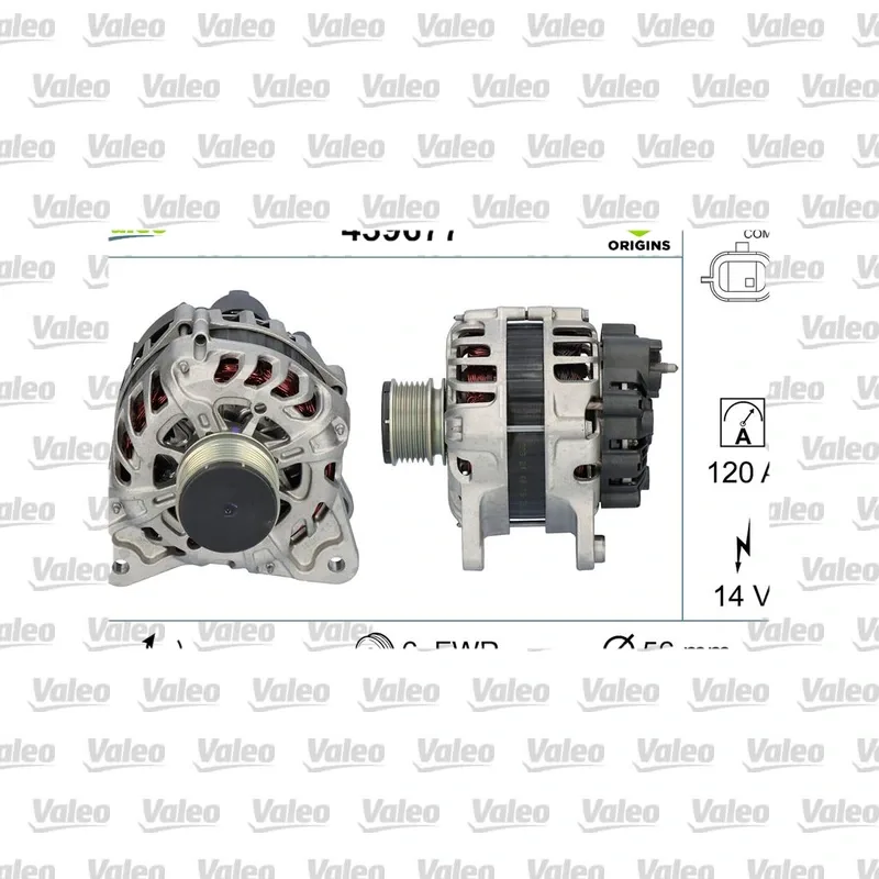 Alternatör VALEO 439677 – Renault / Dacia