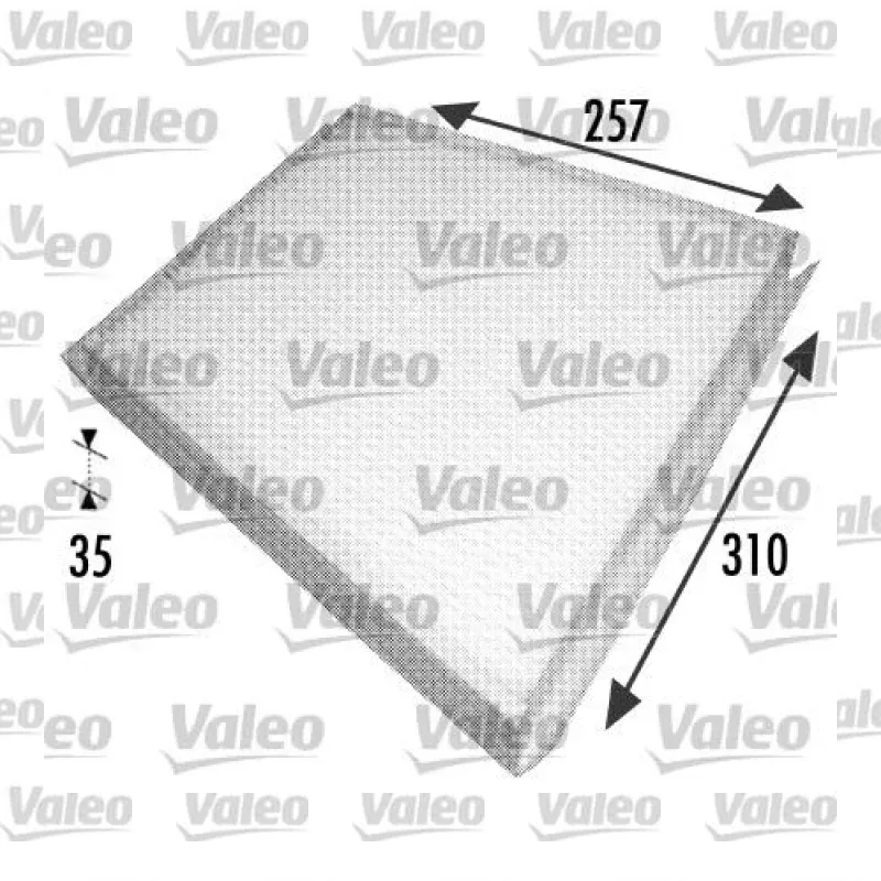 Polen Filtresi VALEO 698702 – Mercedes-Benz E 200