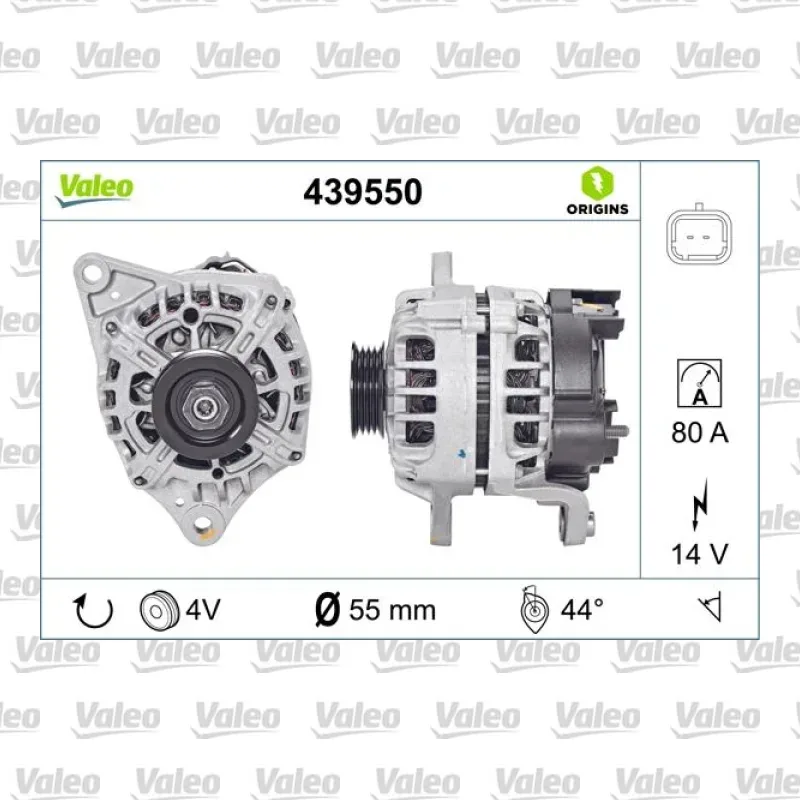 Alternatör VALEO 439550 – Nissan Micra / Note