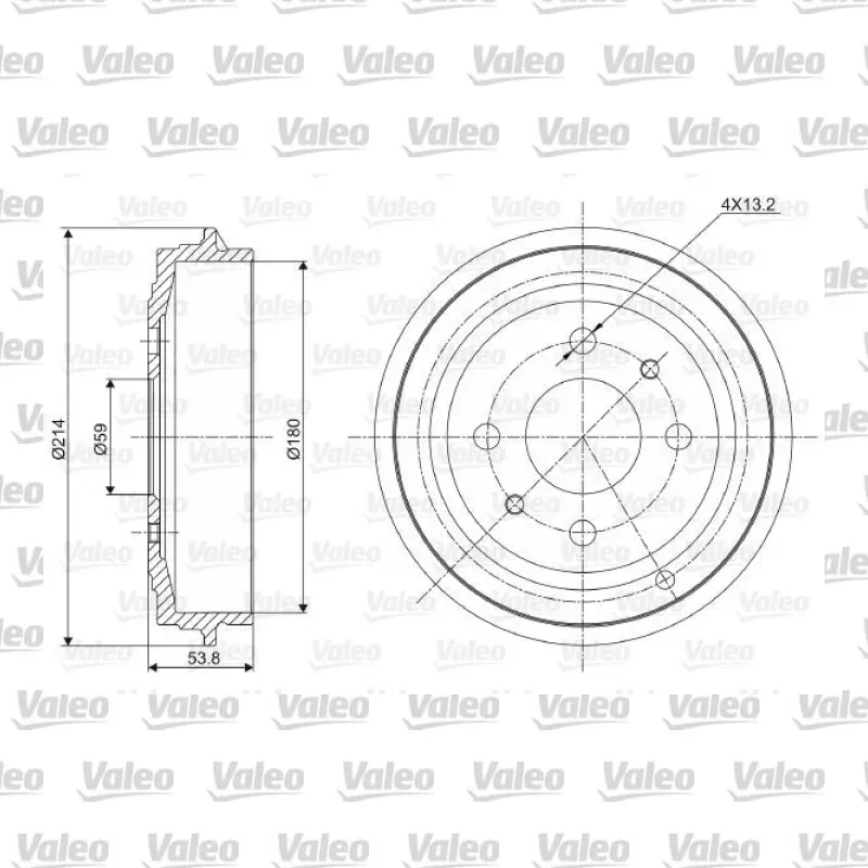 Kampana Arka Sağ veya Sol VALEO 237027 – Fiat Punto