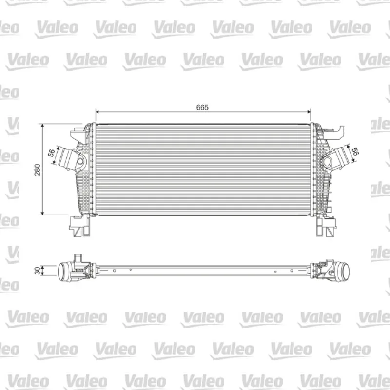 Turbo Radyatörü VALEO 818396 – Opel Astra / Insignia