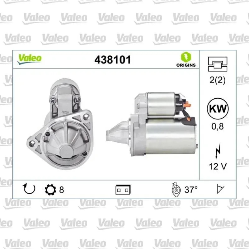 Marş Dinamosu VALEO 438101 – Hyundai / Kia