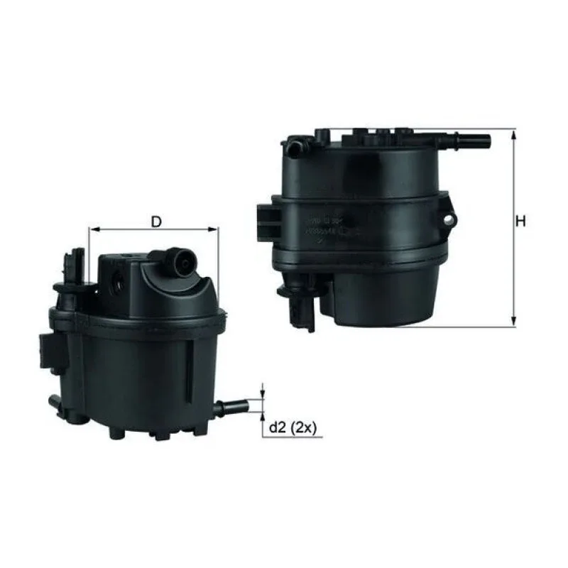 Yakıt Filtresi MAHLE KL 779 – FORD / PEUGEOT