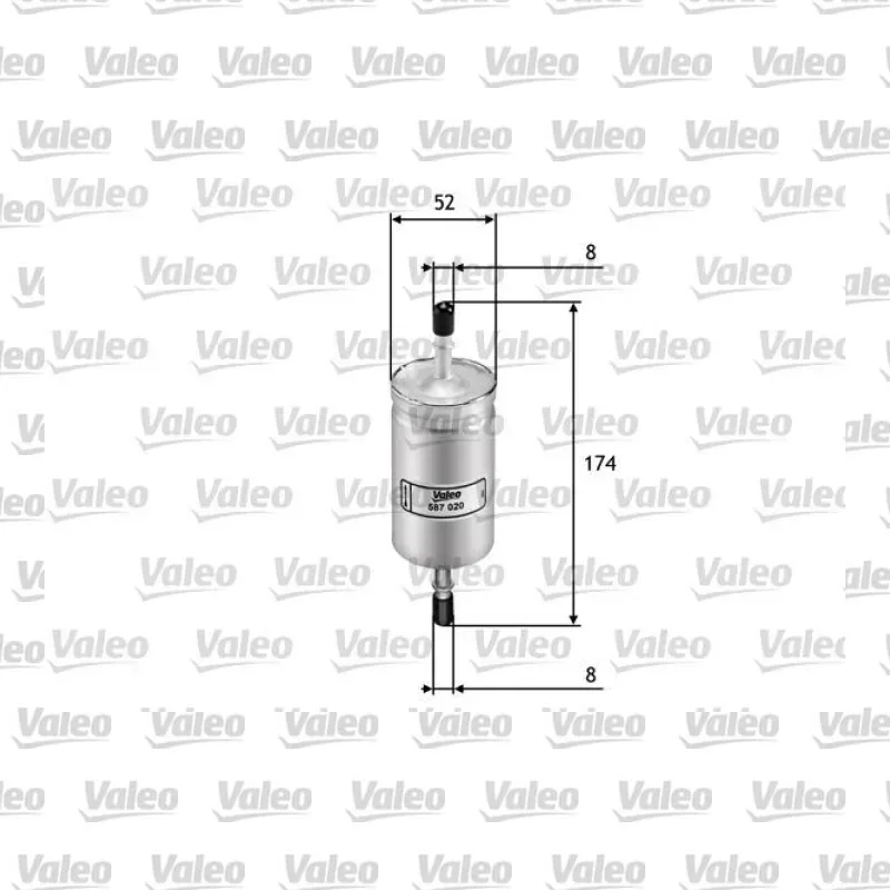 Yakıt Filtresi VALEO 587020 – Ford Focus