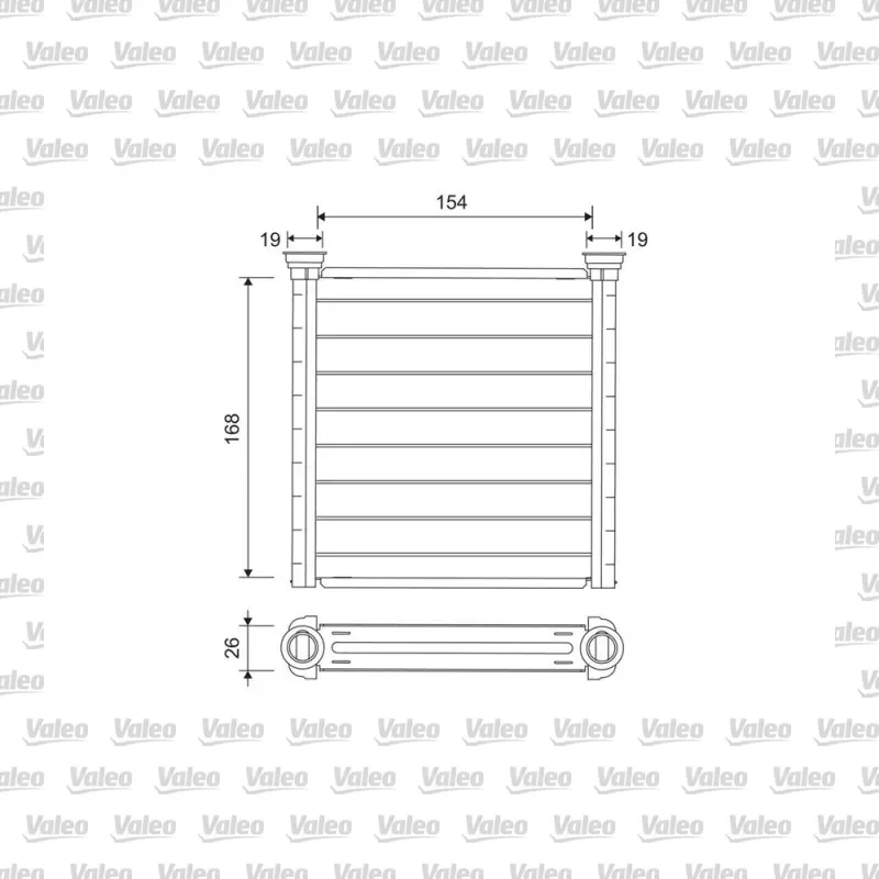 Kalorifer Radyatörü VALEO 811649 – BMW / MINI