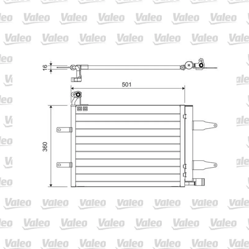 Klima Radyatörü VALEO 817686