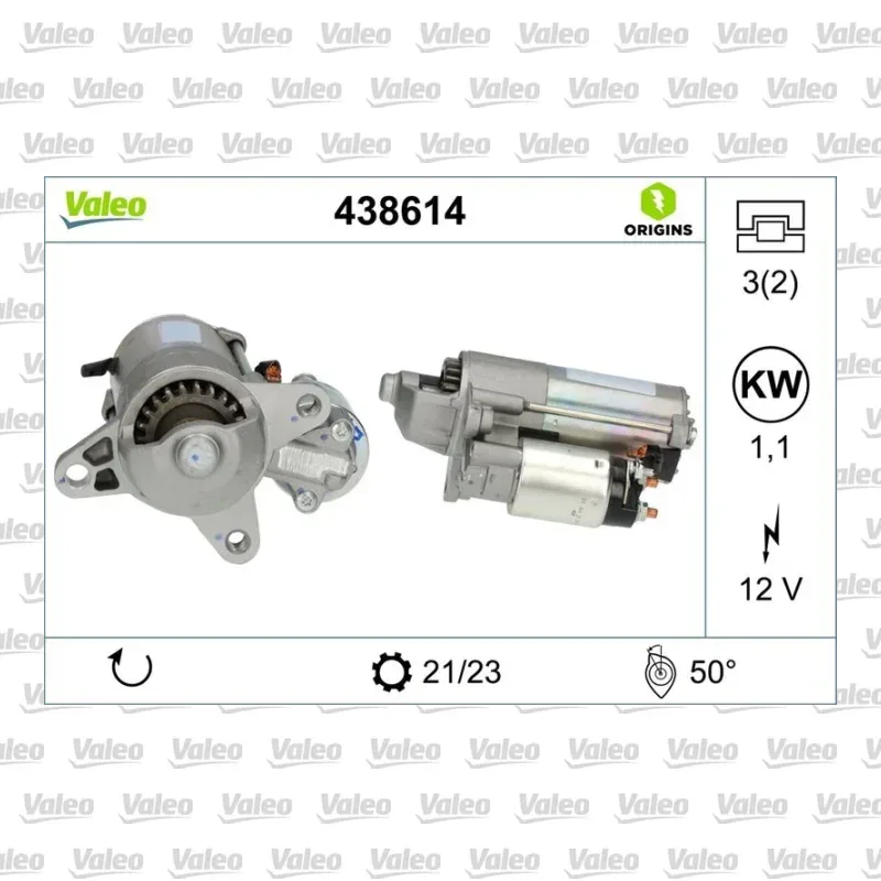 Ford Fiesta 1.3 i Marş Dinamosu – VALEO 438614