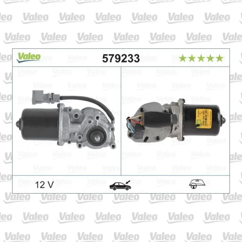 Silecek Mekanizma Motoru Ön VALEO 579233 – Renault Laguna