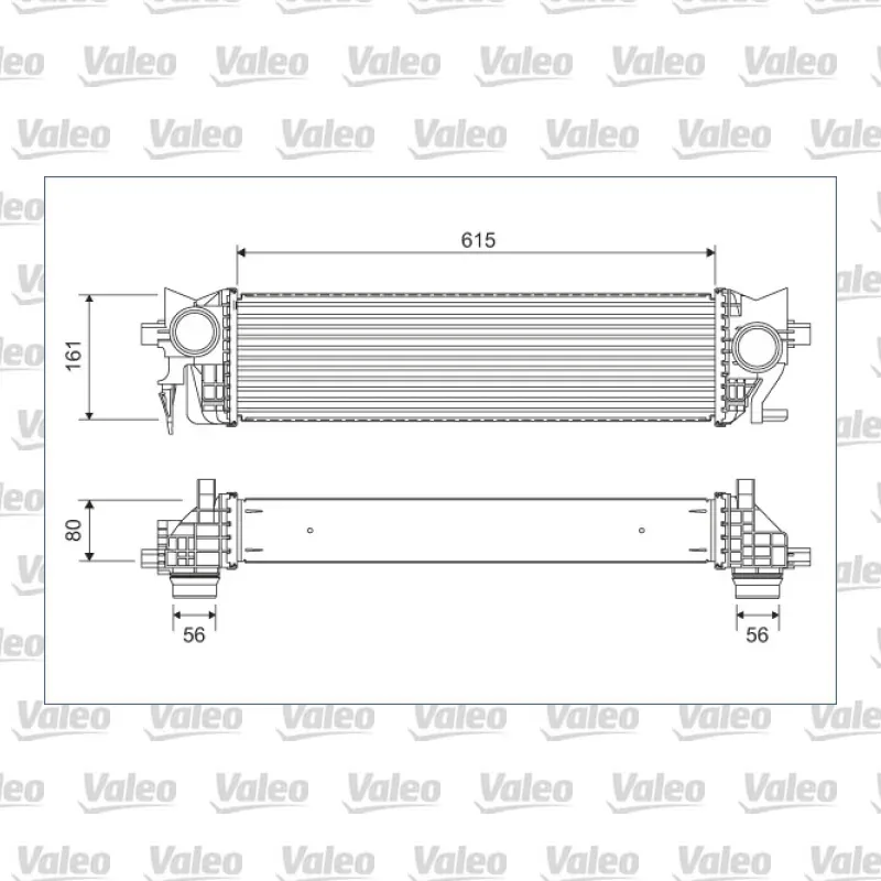 Turbo Radyatörü VALEO 822930 – Volvo S60