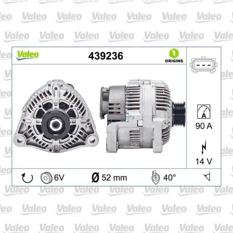 Alternatör VALEO 439236 – BMW 318i / 316i