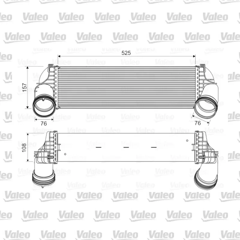 Turbo Radyatörü VALEO 818562 – BMW X5 / X6