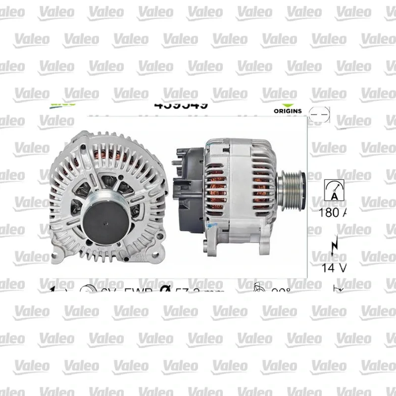 Alternatör VALEO 439549 – Audi A6 2.0 TDI / 2.7 TDI