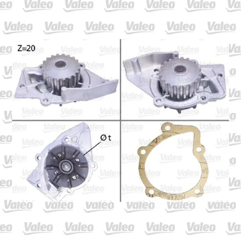 Devirdaim Su Pompası VALEO 506575