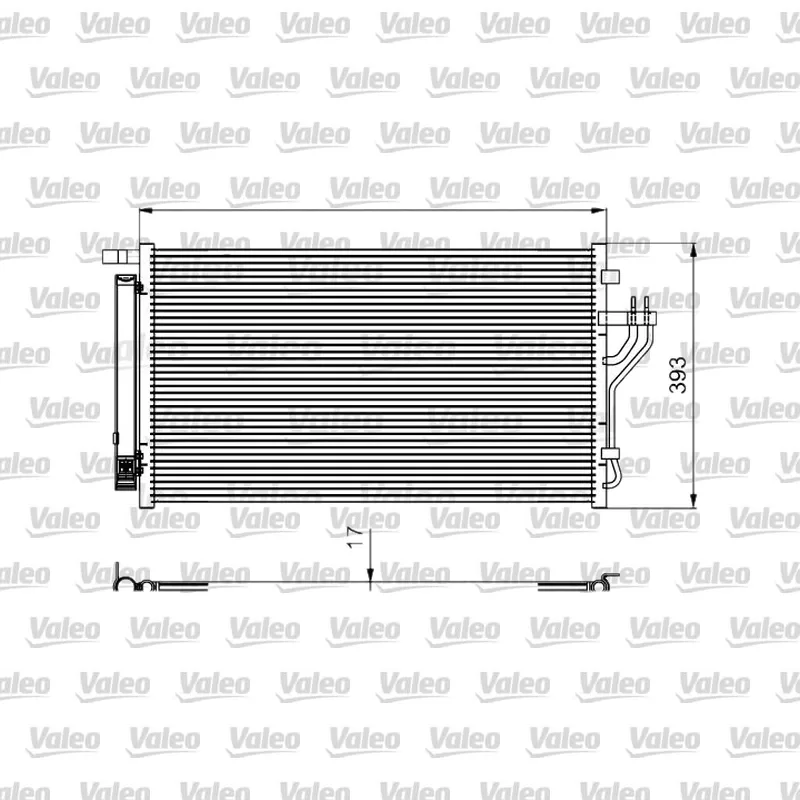 Klima Radyatörü VALEO 814485 – Hyundai / Kia