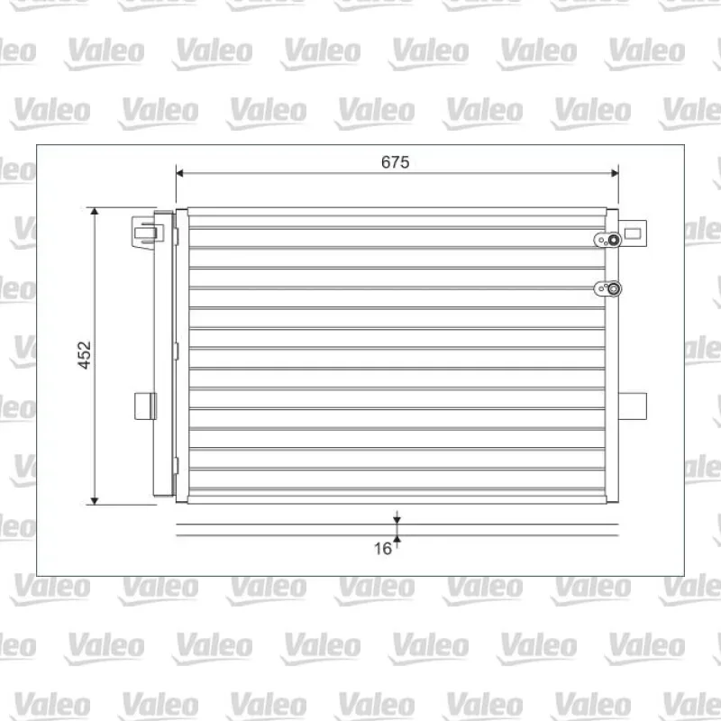 Klima Radyatörü VALEO 814054 – Volkswagen Amarok